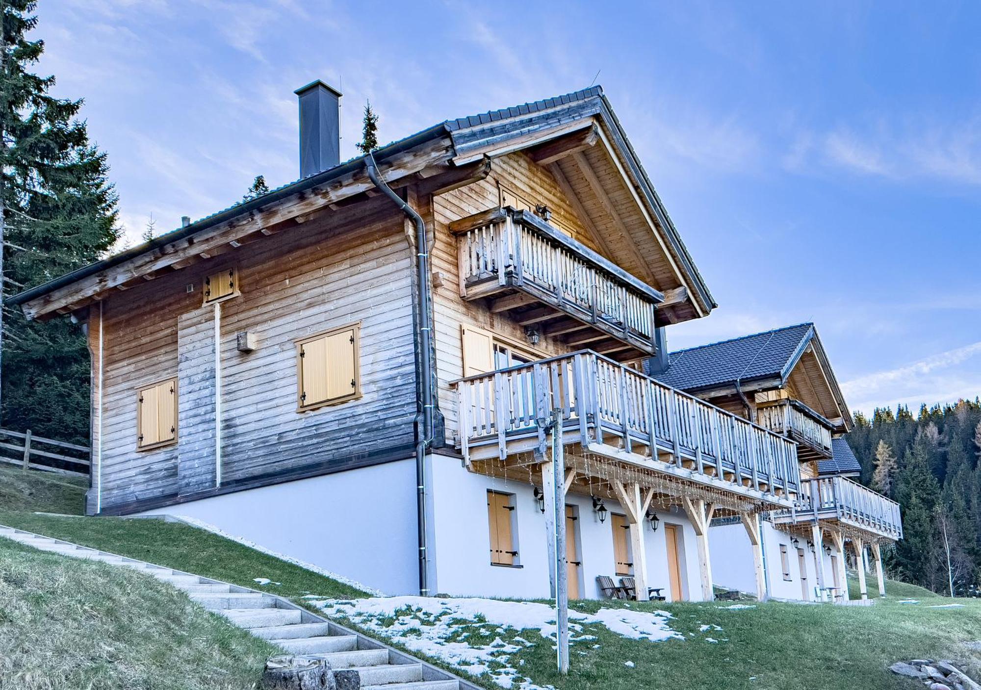 1A Chalet Koralpenzauber - Wandern, Grillen, Sauna Und Traumblick Wolfsberg Exterior foto